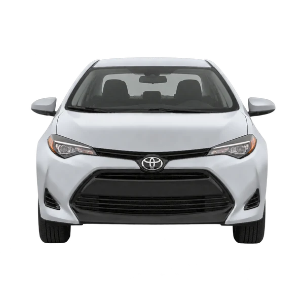 silver 2019 Toyota Corolla front view