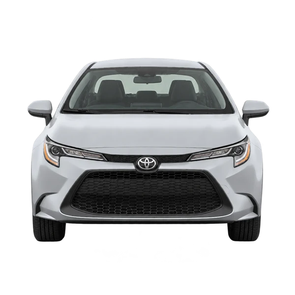 2026 Toyota Corolla in Silber, Ansicht: Front