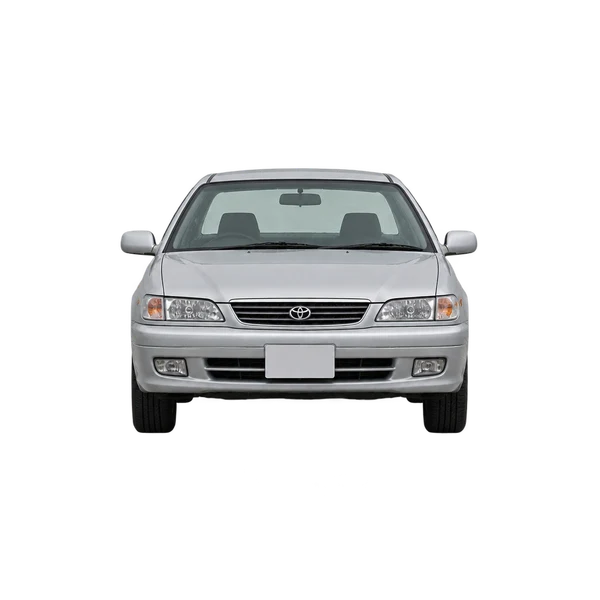 Toyota Corona 2000 argent, vue avant