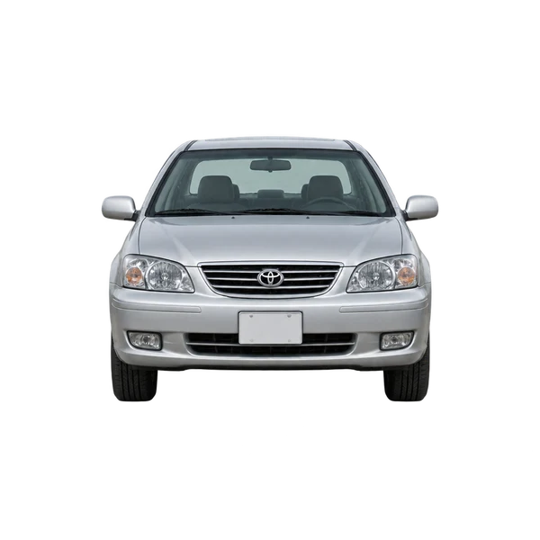 Toyota Corona 2005 en plateado, vista frontal
