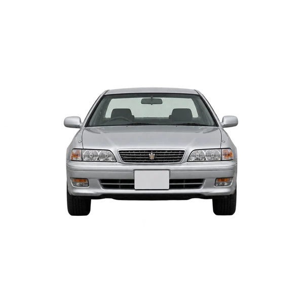 シルバーの1995 Toyota Cresta（正面ビュー）