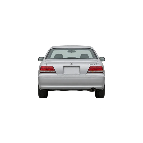 Toyota Cresta 2000 باللون فضي، منظر من الخلف