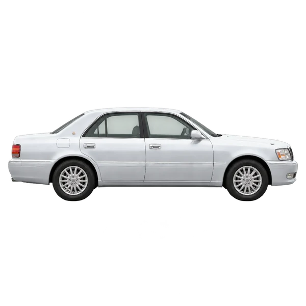 1998 Toyota Crown in Silber, Ansicht: Seite (nach rechts gewandt)