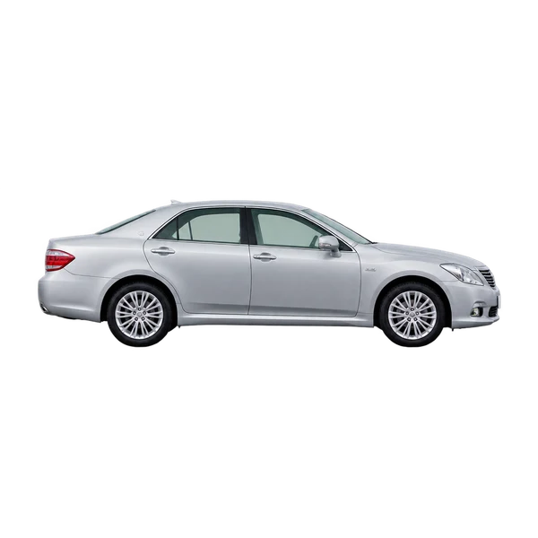 2010 Toyota Crown in Silber, Ansicht: Seite (nach rechts gewandt)