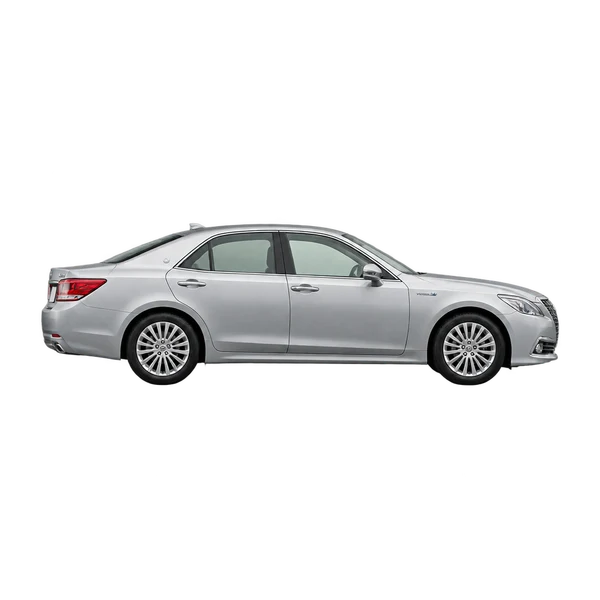 2015 Toyota Crown in Silber, Ansicht: Seite (nach rechts gewandt)