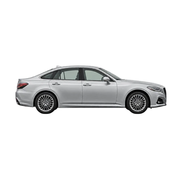 2022 Toyota Crown in Silber, Ansicht: Seite (nach rechts gewandt)