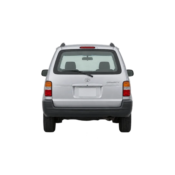 2000 Toyota Deliboy in Silber, Ansicht: Heck