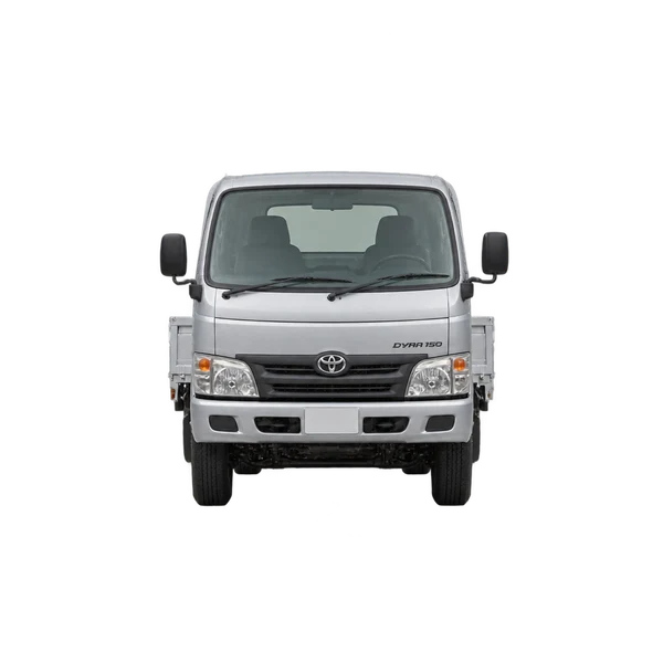 2010 Toyota Dyna 150 in Silber, Ansicht: Front