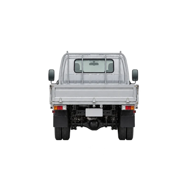 Toyota Dyna 150 2015 en plateado, vista trasera