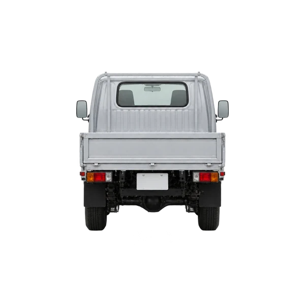 シルバーの2005 Toyota Dyna（リアビュー）