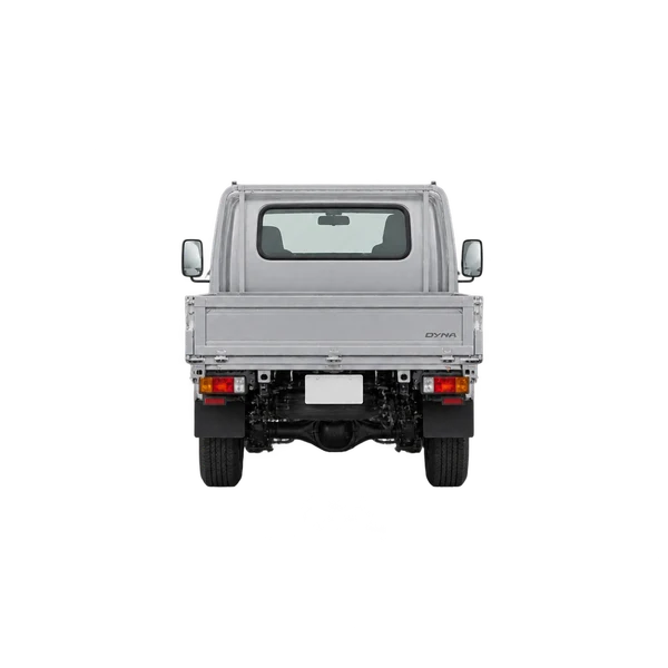 2015 Toyota Dyna in Silber, Ansicht: Heck