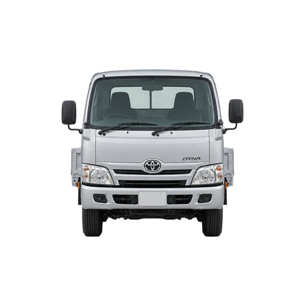 2020 Toyota Dyna in Silber, Ansicht: Front