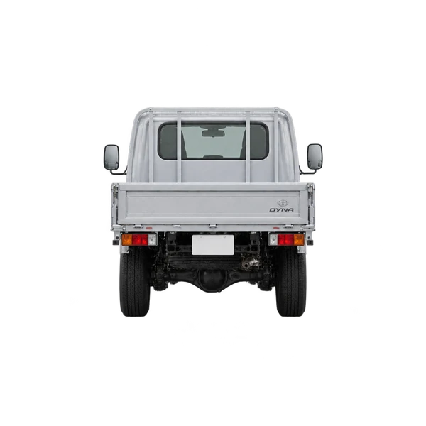 Toyota Dyna 2025 argent, vue arrière