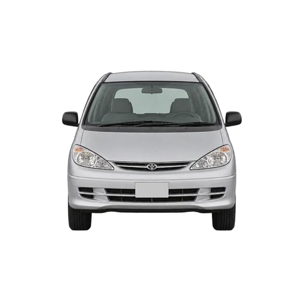 2000 Toyota Estima in Silber, Ansicht: Front