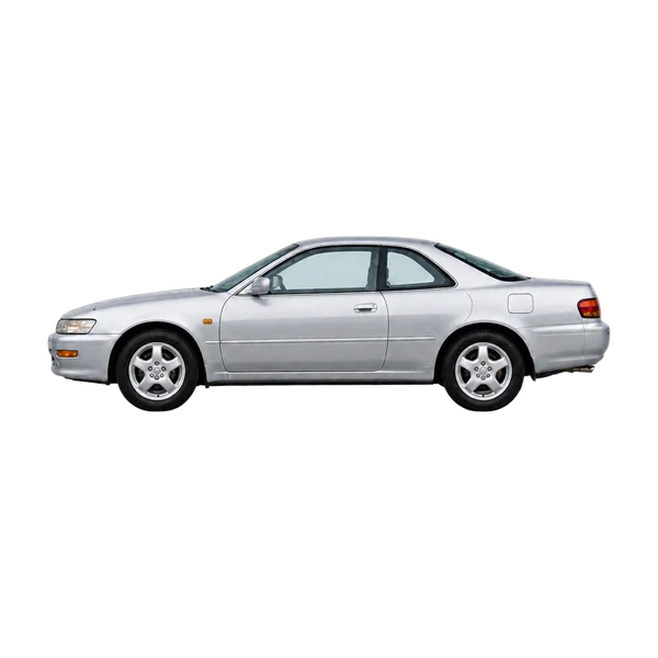 Toyota Exiv 1995 en plateado, vista lateral (mirando a la izquierda)