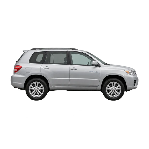 2010 Toyota FCHV-adv in Silber, Ansicht: Seite (nach rechts gewandt)