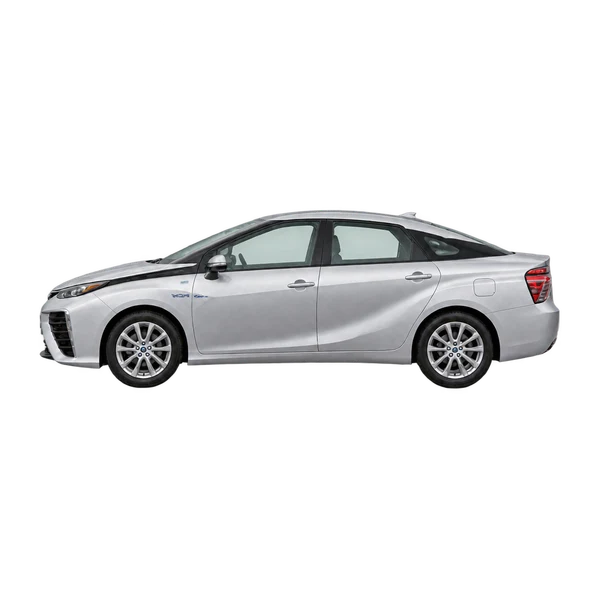 2015 Toyota FCHV-adv in Silber, Ansicht: Seite (nach links gerichtet)