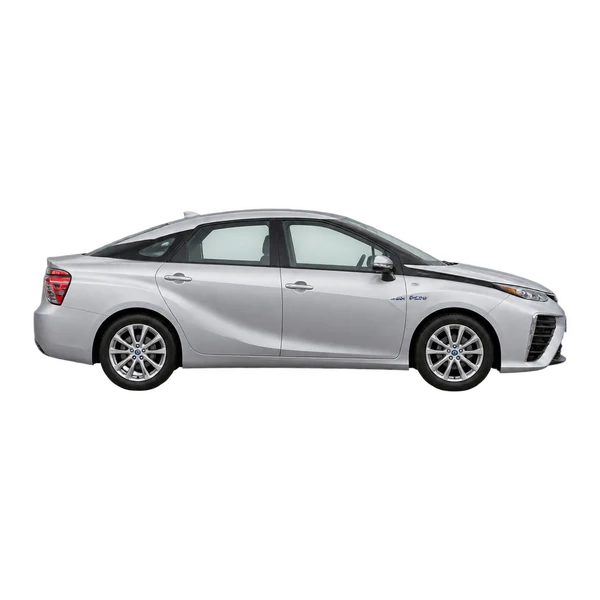 2015 Toyota FCHV-adv in Silber, Ansicht: Seite (nach rechts gewandt)
