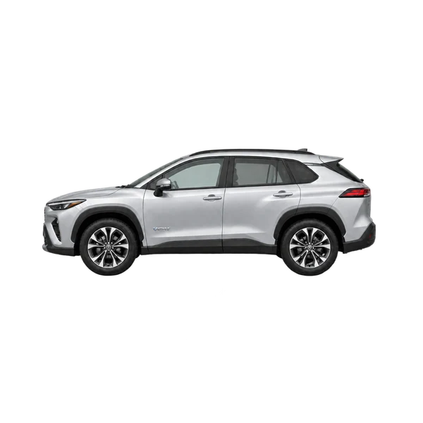 2025 Toyota FCHV-adv in Silber, Ansicht: Seite (nach links gerichtet)