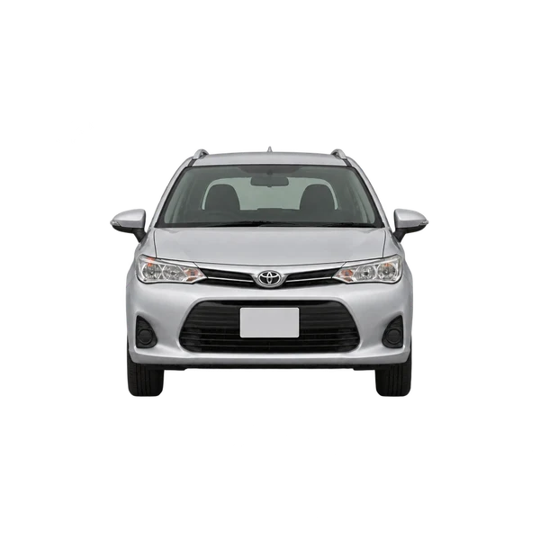 Toyota Fielder 2015 argent, vue avant