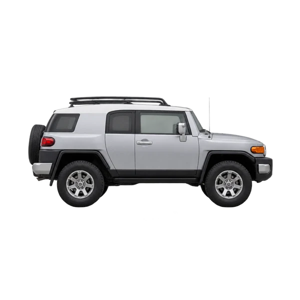 2007 Toyota FJ Cruiser in Silber, Ansicht: Seite (nach rechts gewandt)