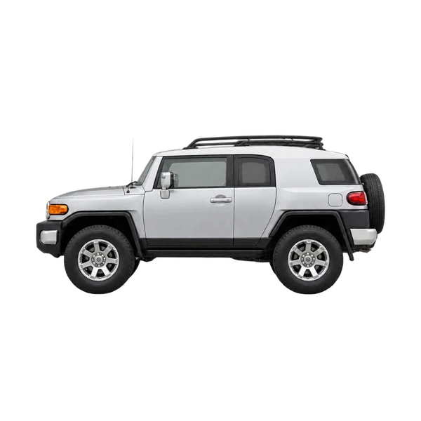 2014 Toyota FJ Cruiser in Silber, Ansicht: Seite (nach links gerichtet)