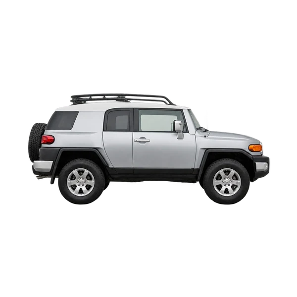 2015 Toyota FJ Cruiser in Silber, Ansicht: Seite (nach rechts gewandt)