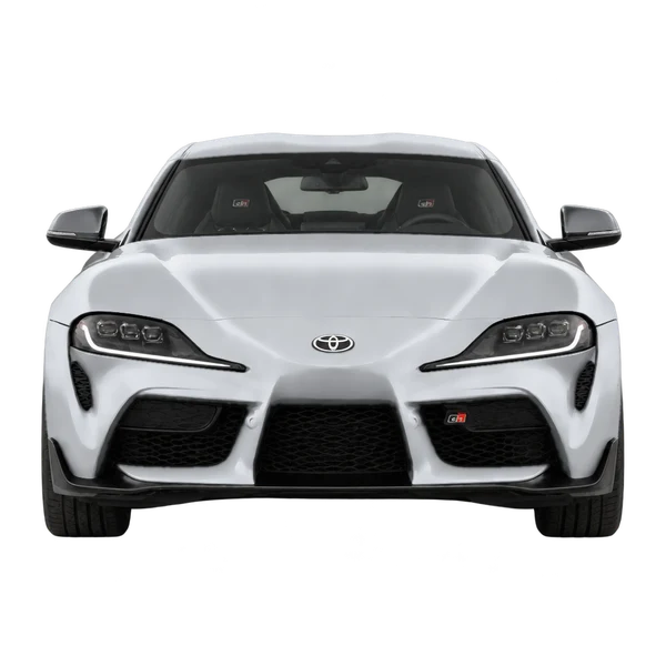 2026 Toyota GR Supra in Silber, Ansicht: Front