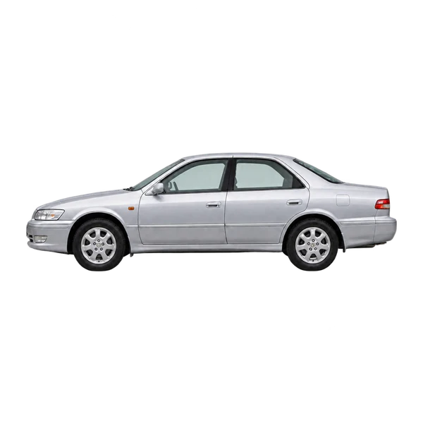 Toyota Gracia 2000 باللون فضي، منظر جانبي (متجه إلى اليسار)