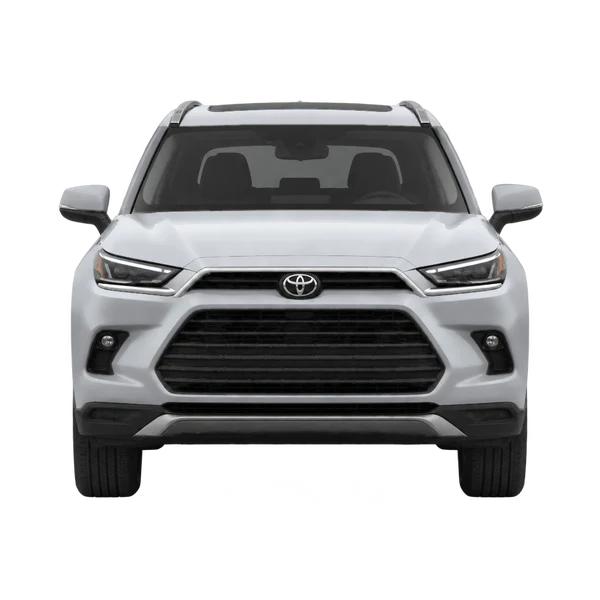 2026 Toyota Grand Highlander in Silber, Ansicht: Front