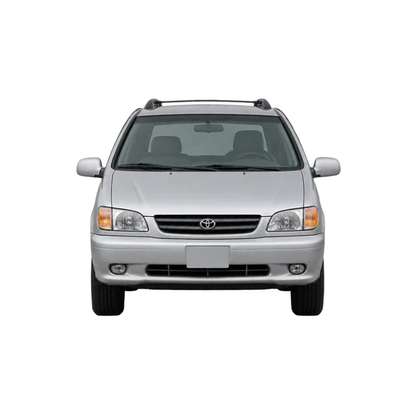 Toyota Grand 2000 en plateado, vista frontal