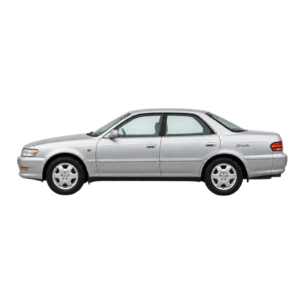 1995 Toyota Grande in Silber, Ansicht: Seite (nach links gerichtet)