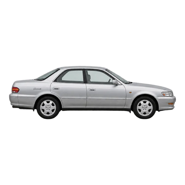 1995 Toyota Grande in Silber, Ansicht: Seite (nach rechts gewandt)