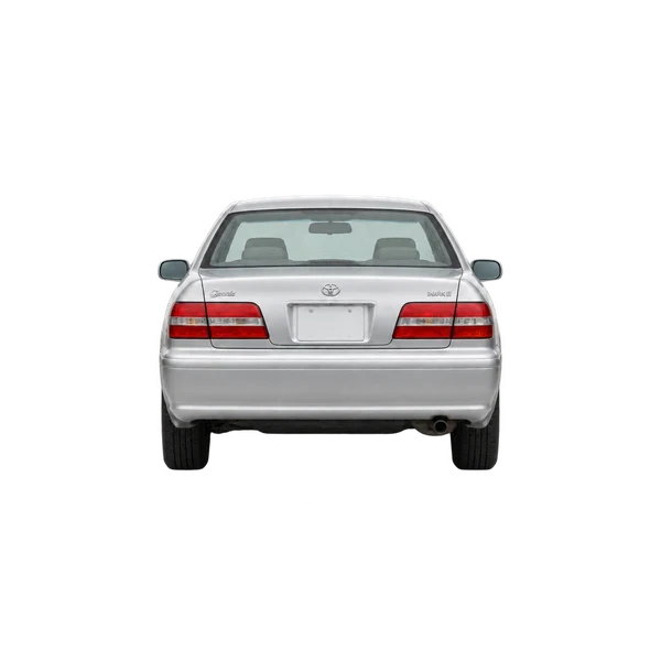 2000 Toyota Grande in Silber, Ansicht: Heck