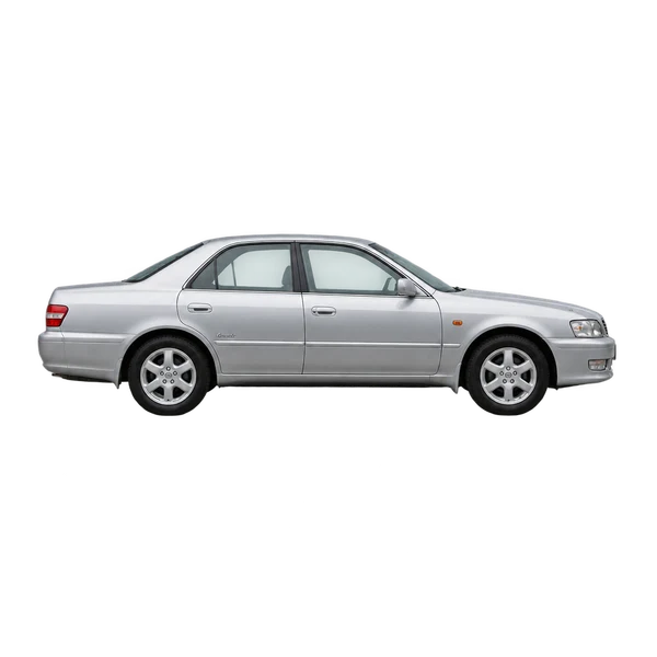 2000 Toyota Grande in Silber, Ansicht: Seite (nach rechts gewandt)