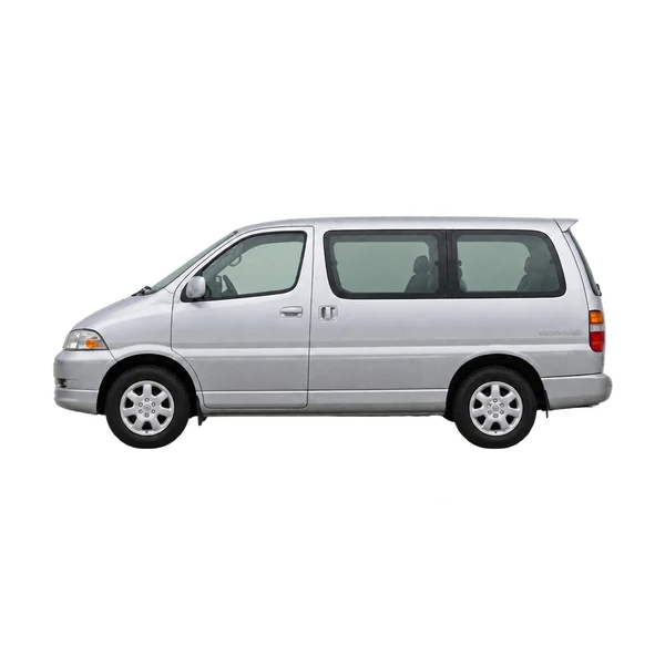 1995 Toyota Granvia in Silber, Ansicht: Seite (nach links gerichtet)