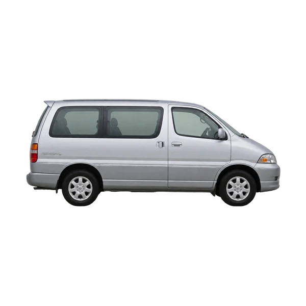 1995 Toyota Granvia in Silber, Ansicht: Seite (nach rechts gewandt)