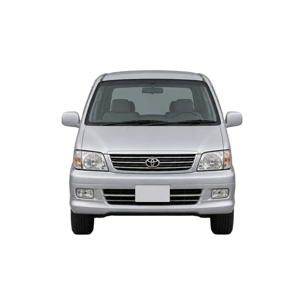 2000 Toyota Granvia in Silber, Ansicht: Front