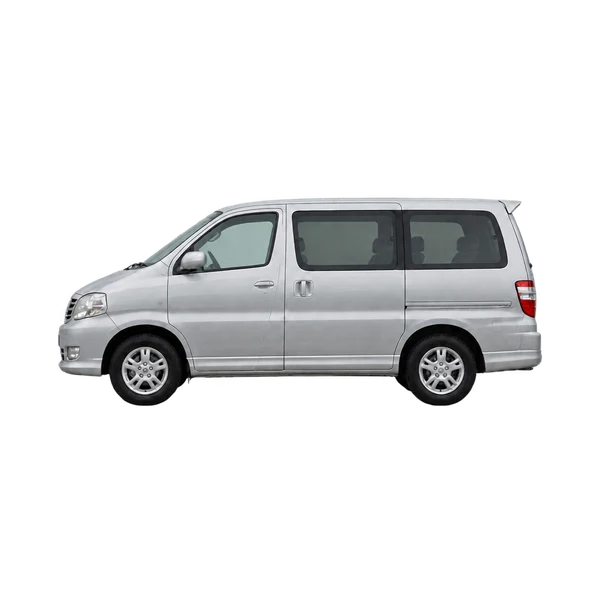 2005 Toyota Granvia in Silber, Ansicht: Seite (nach links gerichtet)