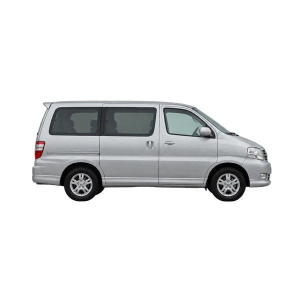 2005 Toyota Granvia in Silber, Ansicht: Seite (nach rechts gewandt)