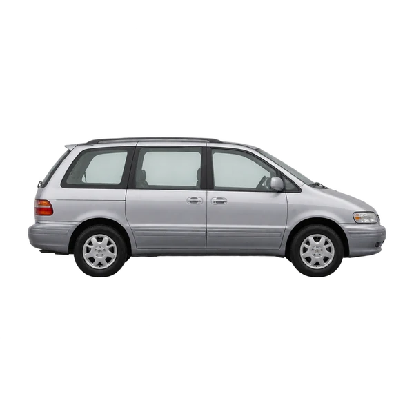 1995 Toyota Groire in Silber, Ansicht: Seite (nach rechts gewandt)
