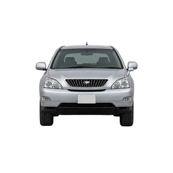 シルバーの2005 Toyota Harrier（正面ビュー）