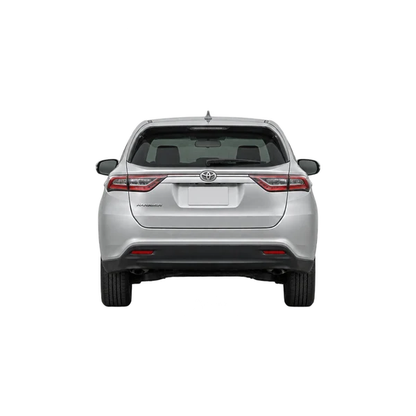 2015 Toyota Harrier in Silber, Ansicht: Heck