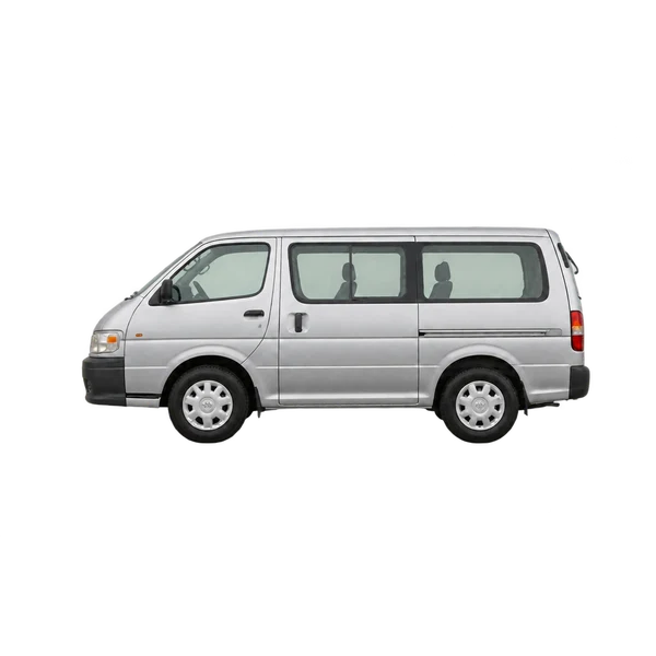 2000 Toyota Hiace 2.4D in Silber, Ansicht: Seite (nach links gerichtet)