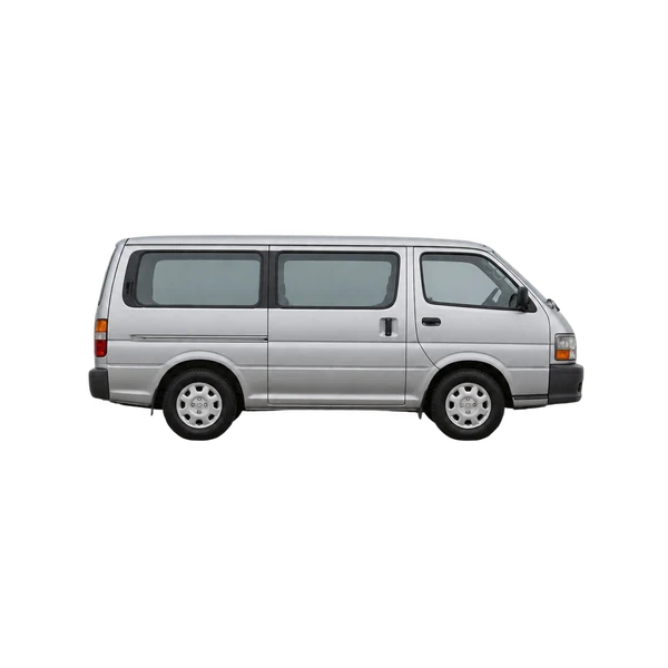 2000 Toyota Hiace in Silber, Ansicht: Seite (nach rechts gewandt)