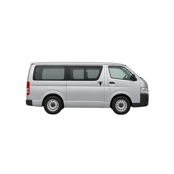 2005 Toyota Hiace in Silber, Ansicht: Seite (nach rechts gewandt)