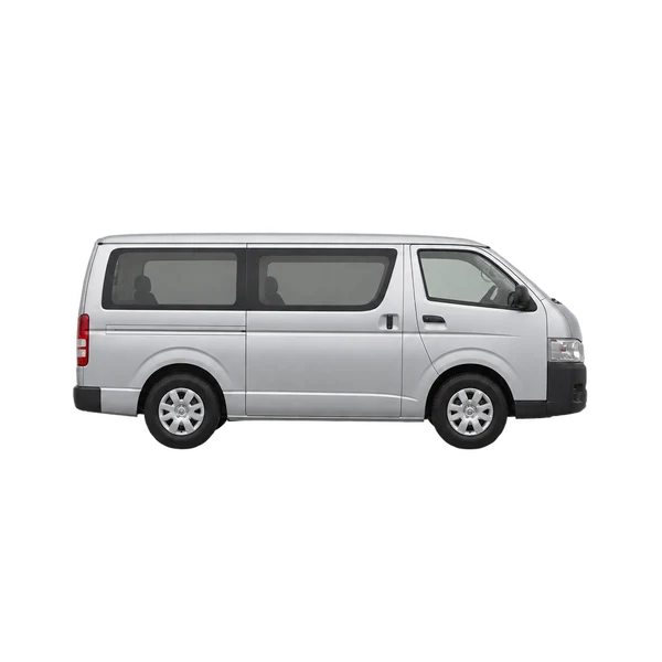 2010 Toyota Hiace in Silber, Ansicht: Seite (nach rechts gewandt)