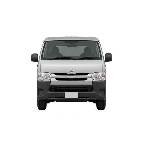 2020 Toyota Hiace in Silber, Ansicht: Front