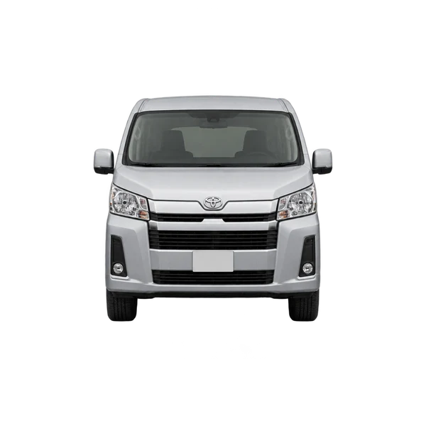 2025 Toyota Hiace in Silber, Ansicht: Front