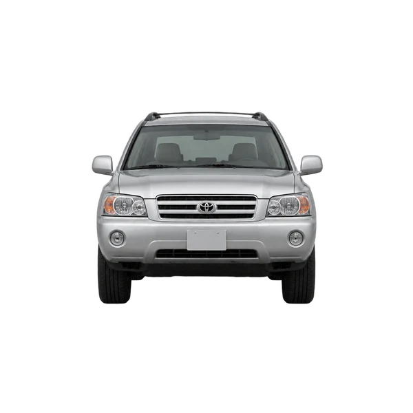 silver 2000 Toyota Highlander front view